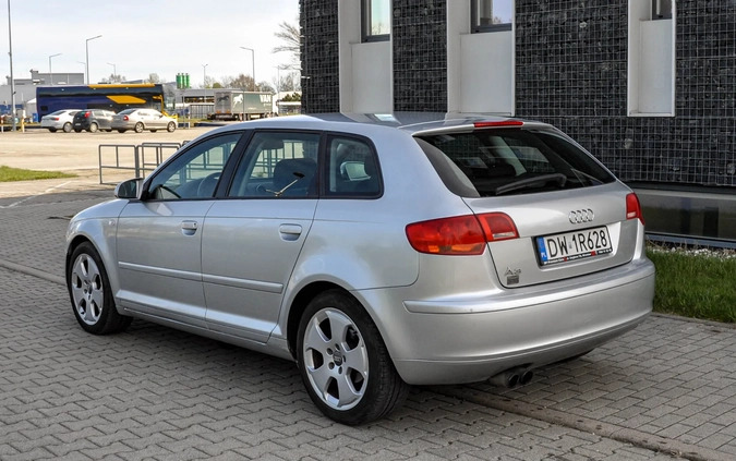 Audi A3 cena 15900 przebieg: 272000, rok produkcji 2007 z Krzywiń małe 67